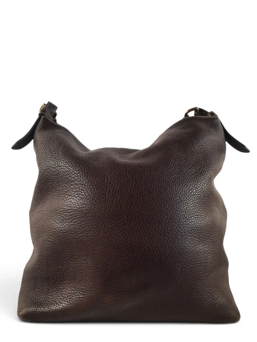 DOONEY & BOURKE Equestrian Bridle Leather Hobo Zip Pocket Sac Slouchy  Buckle